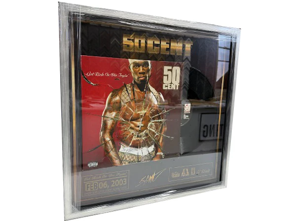 Get Rich or Die Tryin PLAQUE- AUTOGRAPHED by 50! - Image 3